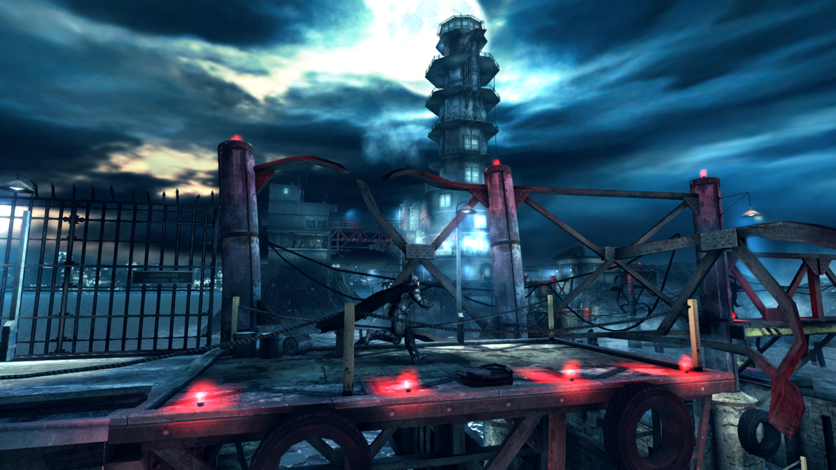 Batman: Arkham Origins - Blackgate: Deluxe Edition (Windows) screenshot: Lighthouse area