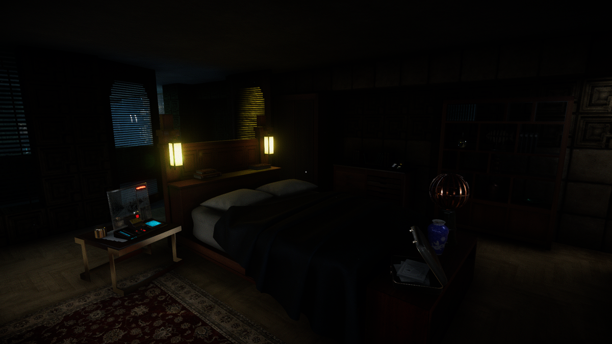 Blade Runner 9732 (Windows) screenshot: Bedroom