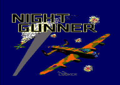 Night Gunner (Amstrad CPC) screenshot: Loading screen.