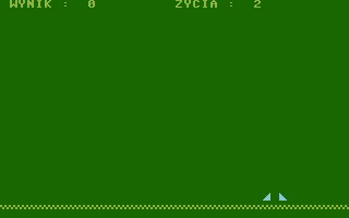 Kosmiczne Śmieci (Commodore 16, Plus/4) screenshot: Start up