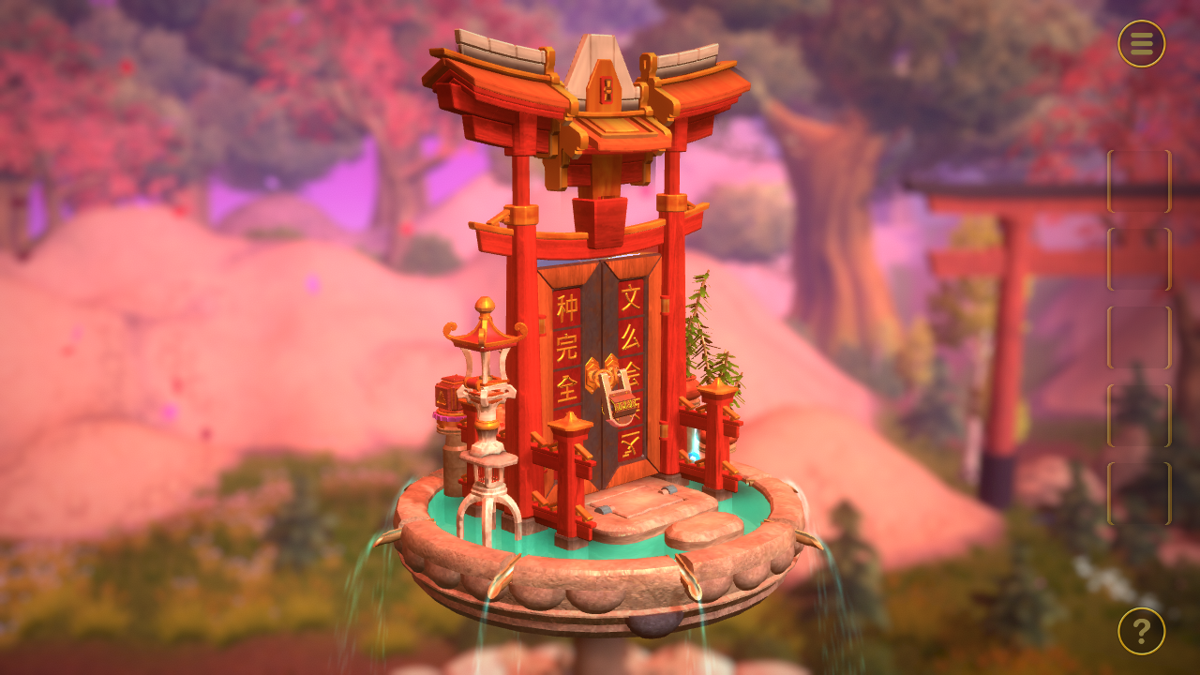 Doors: Paradox (Windows) screenshot: The first chapter has a whole series of Asian-themed levels.