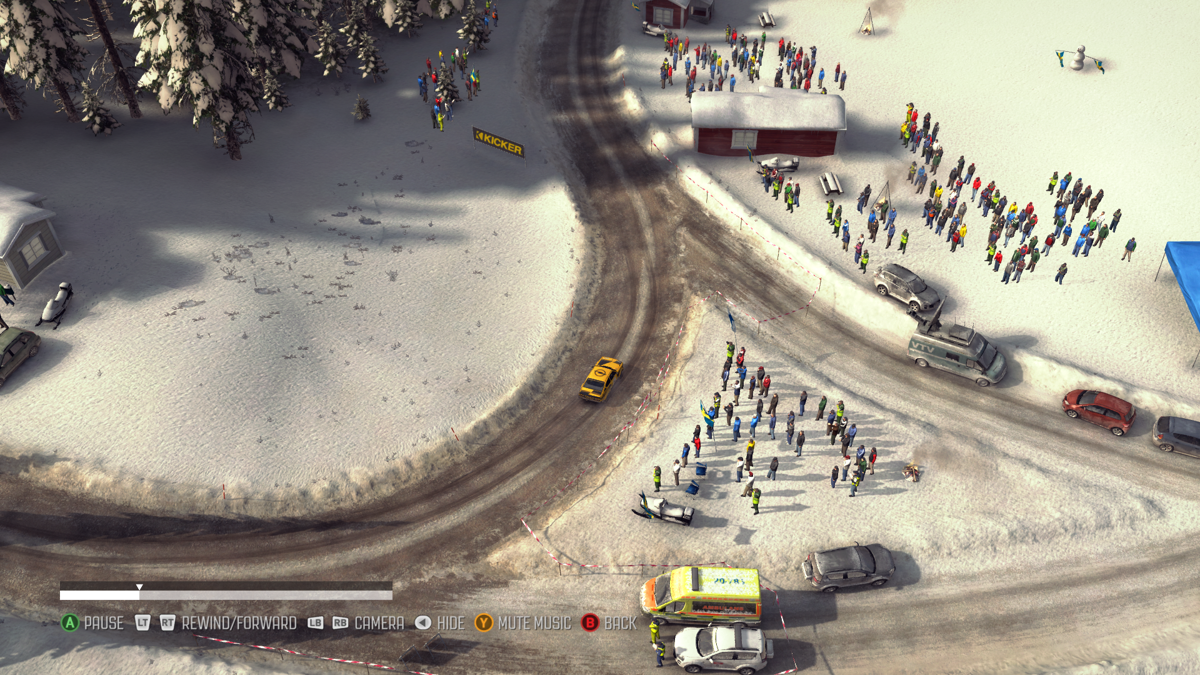 DiRT: Rally (Windows) screenshot: Scenic camera