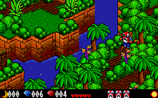 Voodoo Nightmare (Atari ST) screenshot: Lovely graphics!