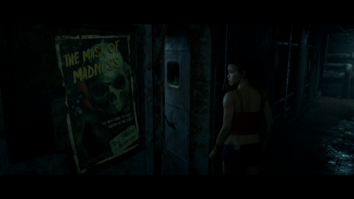 The Dark Pictures Anthology: Man of Medan (Windows) screenshot: Yes, the madness is beginning for you