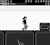 Wayne's World (Game Boy) screenshot: You are now in control of Wayne