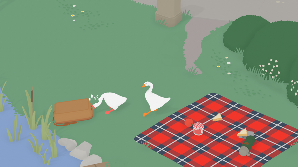 Screenshot of Untitled Goose Game (Windows, 2019) MobyGames