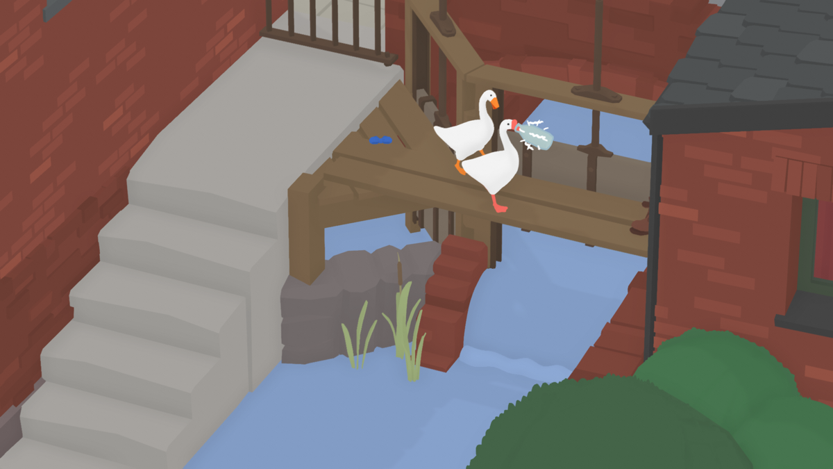 Screenshot of Untitled Goose Game (Windows, 2019) - MobyGames