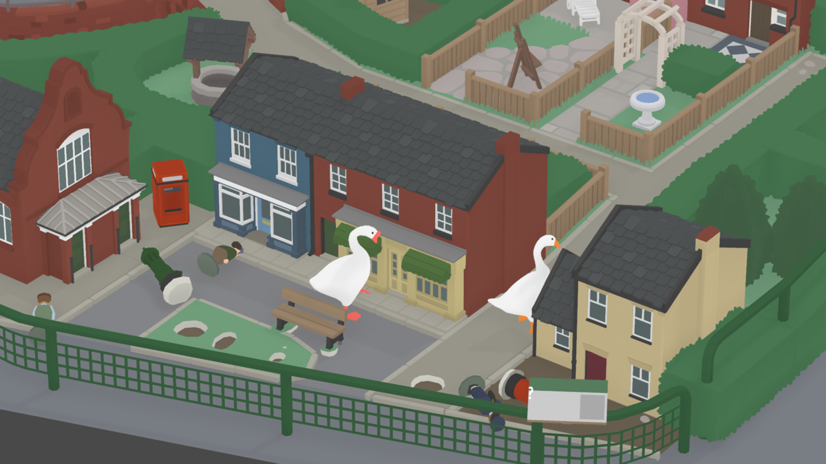Screenshot of Untitled Goose Game (Windows, 2019) MobyGames