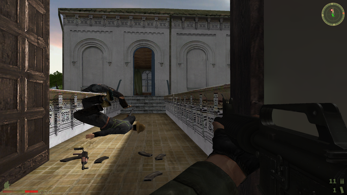 Vietcong 2 (Windows) screenshot: Ragdoll