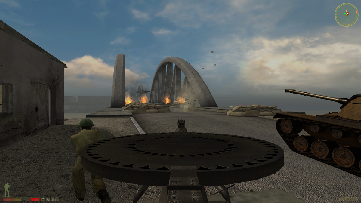 Vietcong 2 (Windows) screenshot: We have to take back the bridge