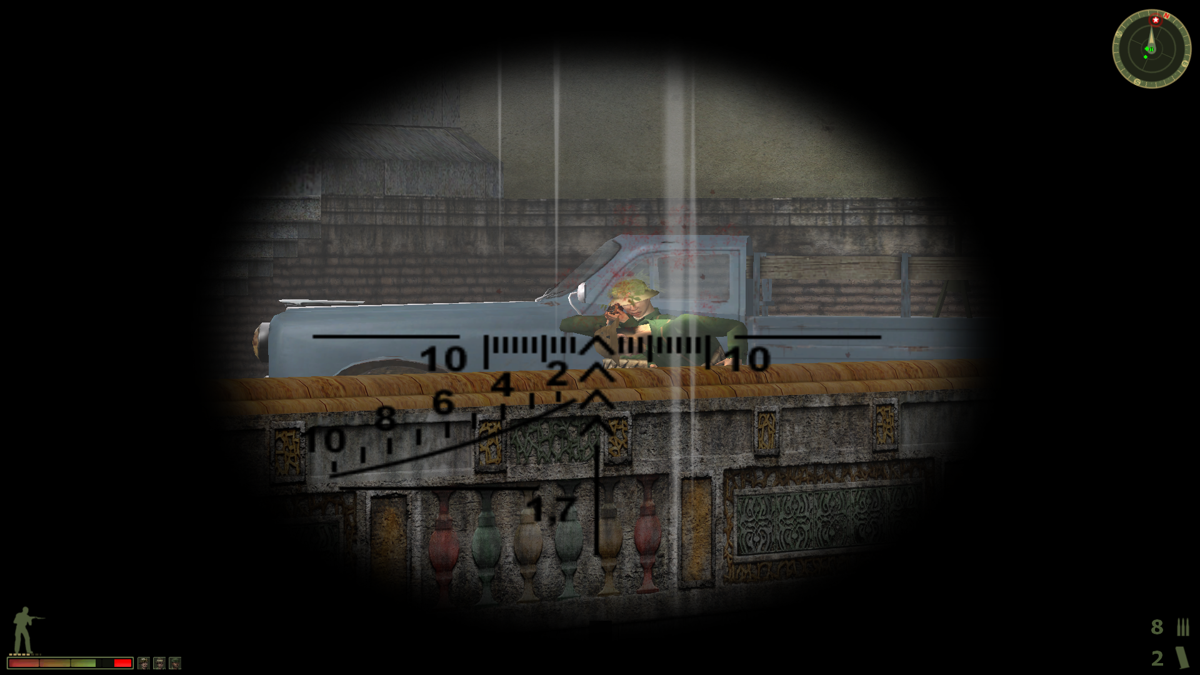 Vietcong 2 (Windows) screenshot: Sniper scope