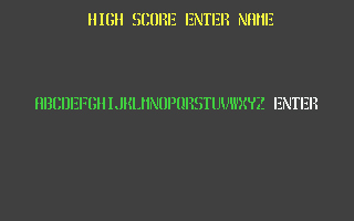 Fernandez Must Die (Atari ST) screenshot: High score entry