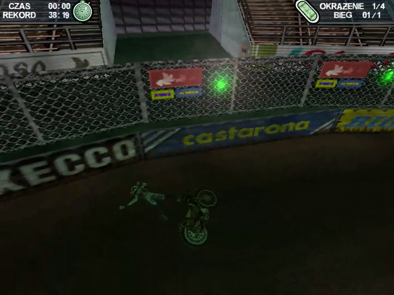 Demonic Speedway (Windows) screenshot: Crashed