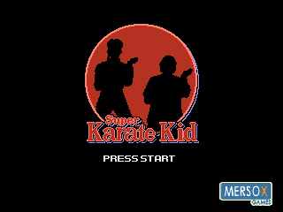 Super Karate Kid (Windows) screenshot: Title screen