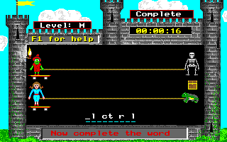 Henrietta's Book of Spells (Amiga) screenshot: Game: "Complete"