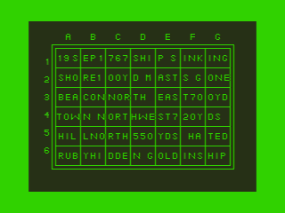 The Mystery of the Java Star (TRS-80 CoCo) screenshot: The Solution