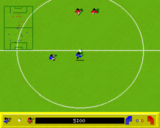 Kick Off: Extra Time (Amiga) screenshot: Kick off