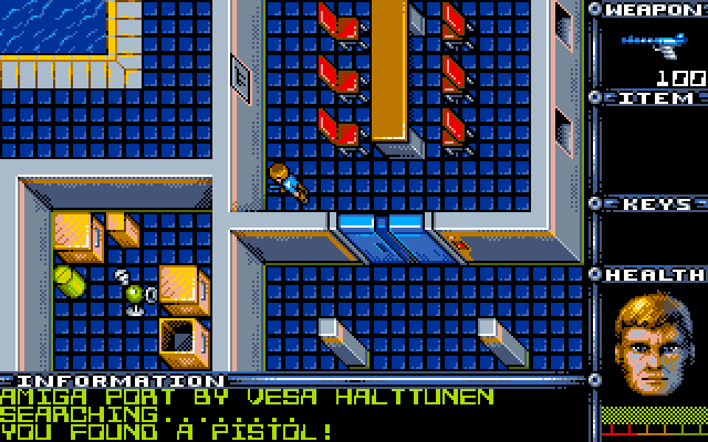 Attack of the Petscii Robots (Amiga) screenshot: Gameplay