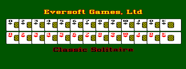 Classic Solitaire (TRS-80 CoCo) screenshot: Introduction