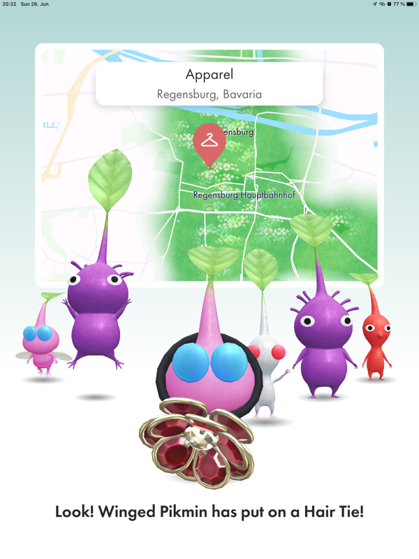 Screenshot of Pikmin Bloom (iPad, 2021) MobyGames