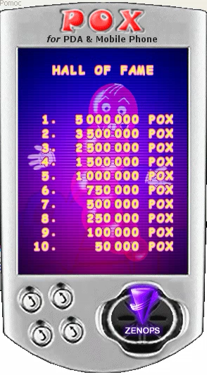 Pox (Windows) screenshot: High scores