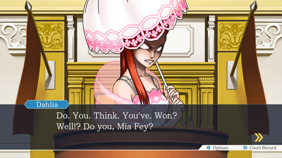 Phoenix Wright: Ace Attorney Trilogy (Windows) screenshot: Phoenix Wright 3. Or are you not so innocent?