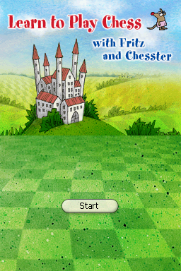 Learn to Play Chess with Fritz & Chesster (Nintendo DS) screenshot: Title Screen