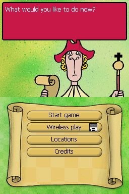 Learn to Play Chess with Fritz & Chesster (Nintendo DS) screenshot: Main Menu