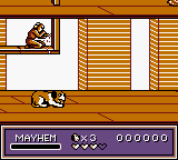 Beethoven (Game Boy) screenshot: At the construction site