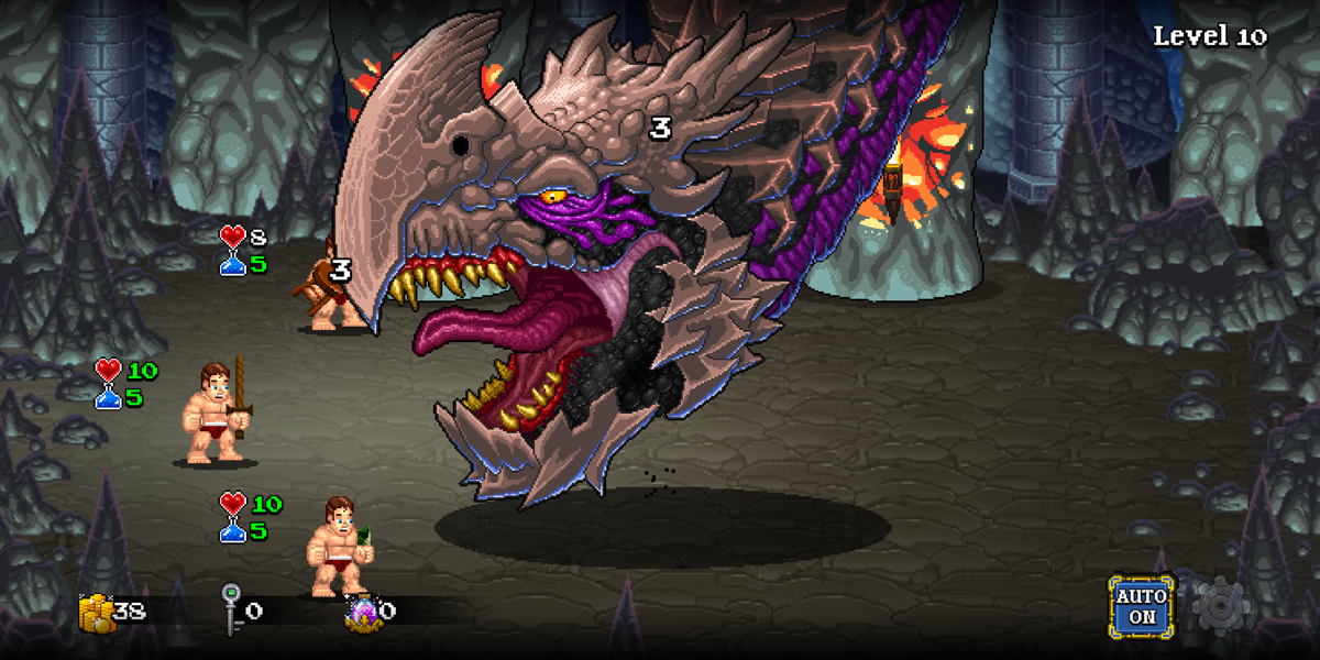 Soda Dungeon 2 (Android) screenshot: Better to not go alone