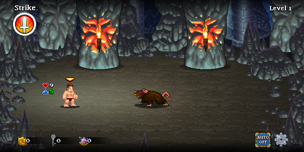 Soda Dungeon 2 (Android) screenshot: Starting anew