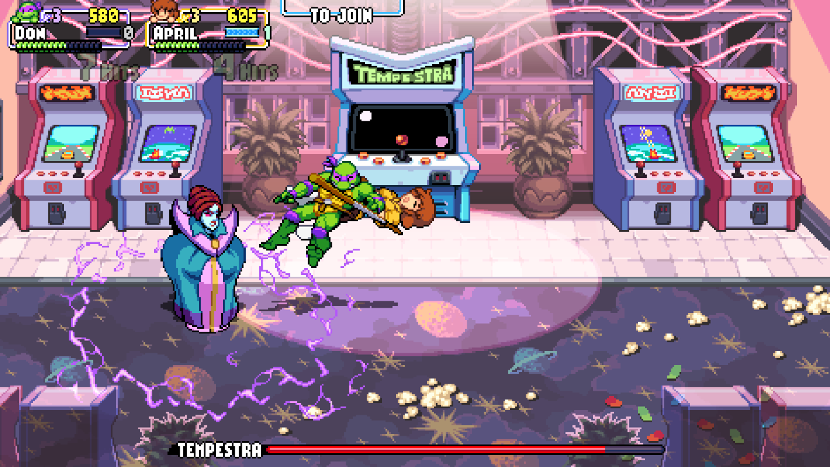 Teenage Mutant Ninja Turtles: Shredder's Revenge (Windows) screenshot: Tempestra