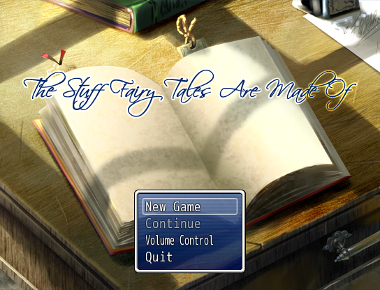 The Stuff Fairy Tales Are Made Of (Windows) screenshot: Main menu