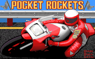 Pocket Rockets (Amiga) screenshot: Loading screen.