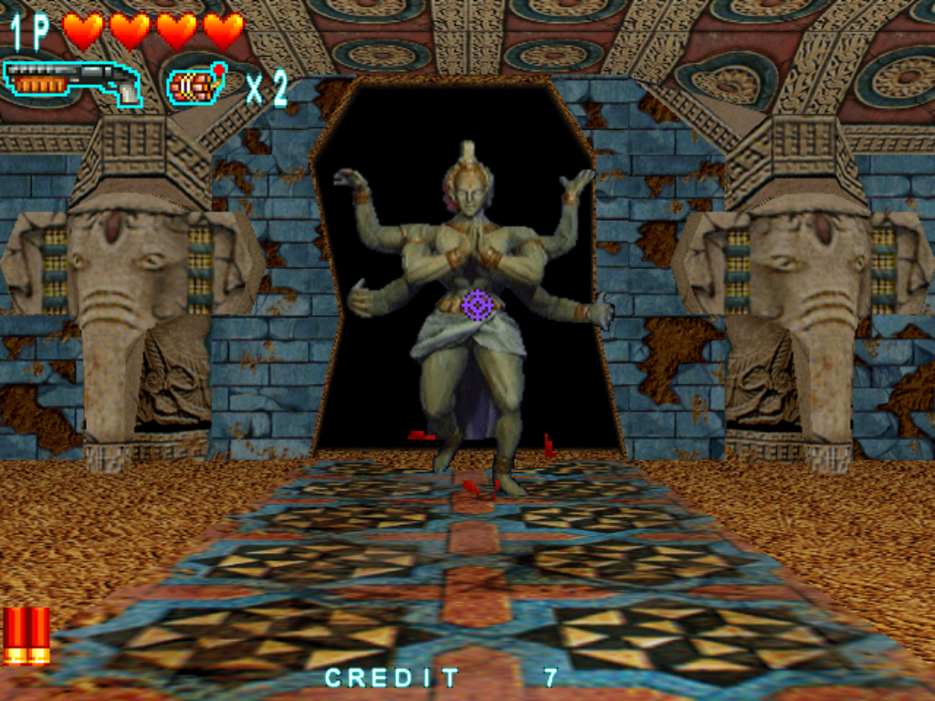 Crypt Killer (Windows) screenshot: Stage 1 Act 4 - Boss