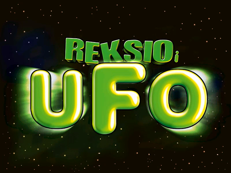 Reksio i UFO (Windows) screenshot: Title screen