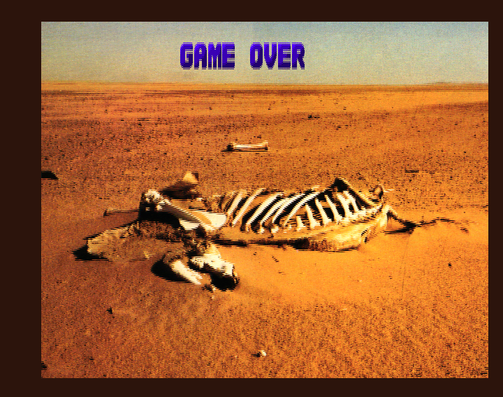 Kang Fu (Amiga CD32) screenshot: Game over