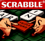 Scrabble (Game Boy Color) screenshot: Title Screen