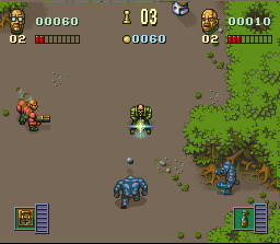 Soldiers of Fortune (SNES) screenshot: In Game