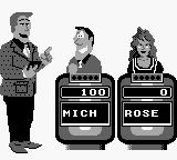 Jeopardy! Platinum Edition (Game Boy) screenshot: Well answered, you win $100.