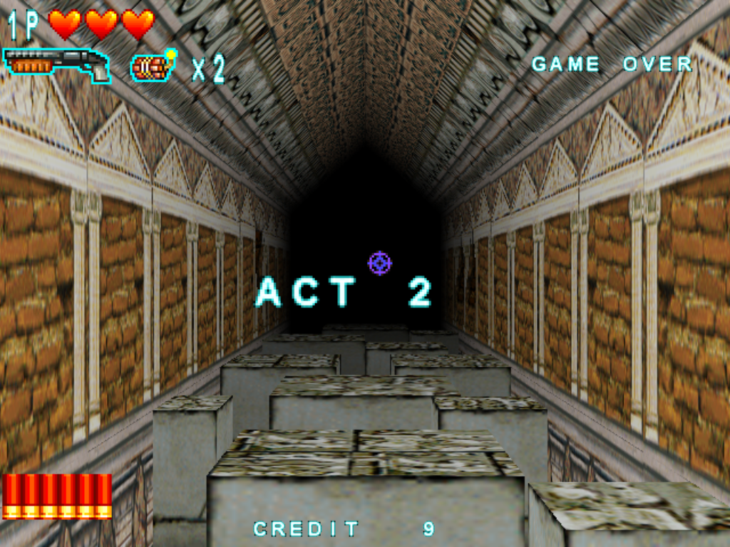 Crypt Killer (Windows) screenshot: Stage 1 Act 2 - Start