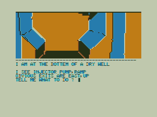 Screenshot of Graphic Mars (TRS-80 CoCo, 1984) - MobyGames