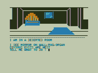 Screenshot of Graphic Mars (TRS-80 CoCo, 1984) - MobyGames