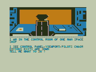 Screenshot of Graphic Mars (TRS-80 CoCo, 1984) - MobyGames