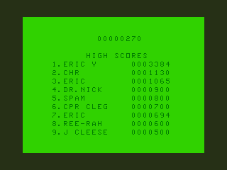 Legend Quest (TRS-80 CoCo) screenshot: Final Score