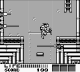 Teenage Mutant Ninja Turtles III: Radical Rescue (Game Boy) screenshot: A rough area