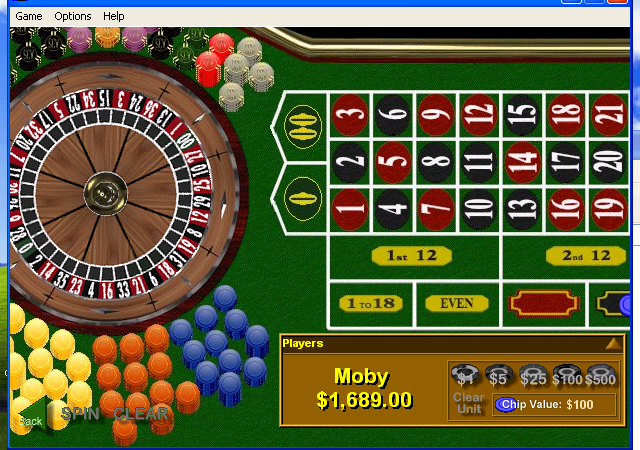 Beat the House 2 (Windows) screenshot: Roulette