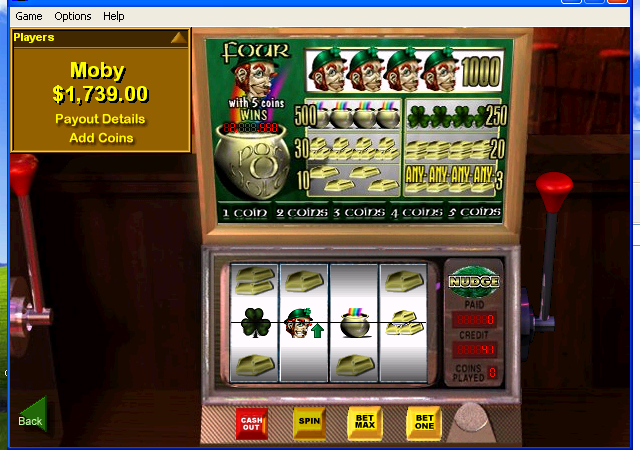 Beat the House 2 (Windows) screenshot: Slots