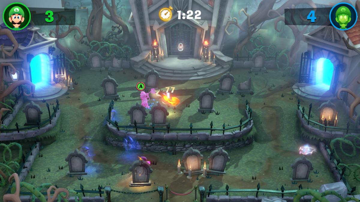 Luigi's Mansion 3 (Nintendo Switch) screenshot: A multiplayer game