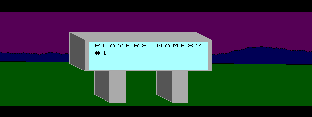 Stockticker 88 (TRS-80 CoCo) screenshot: Player Names